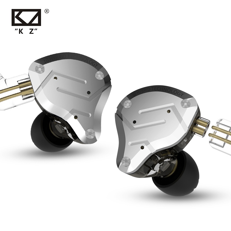 KZ ZS10 Pro 4BA 1DD Hybrid Earphone Speaker Gaming Headset HIFI