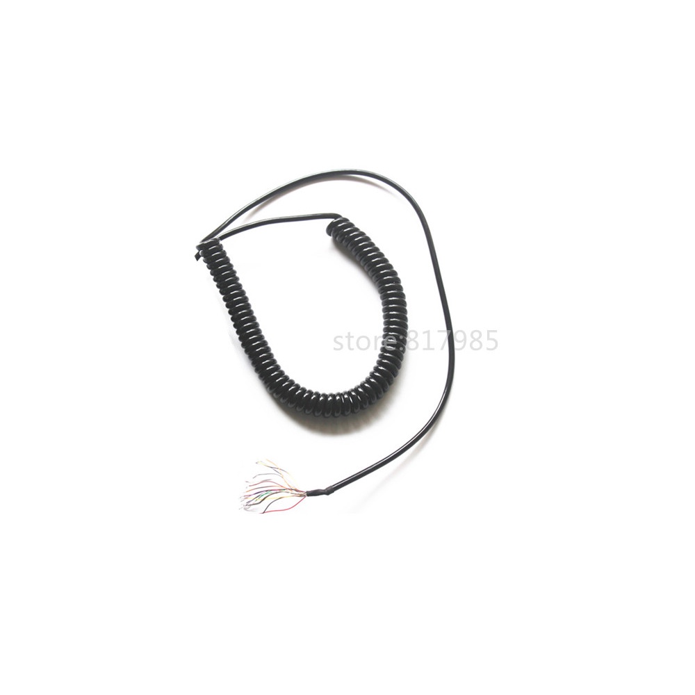 Handwheel cable 16 Cores Spring Spiral Cable Coiled Cable for CNC ...