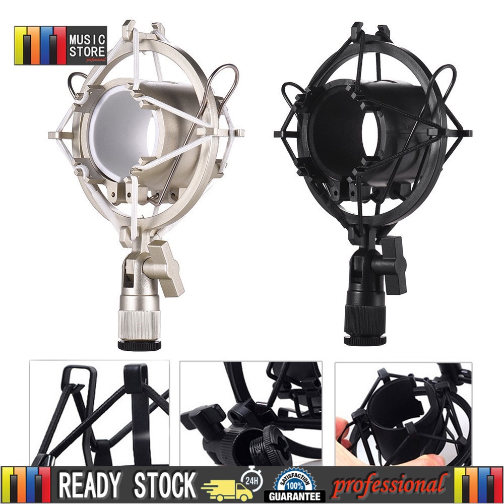 Microphone Shock Mounts Anti Vibration Suspension High Isolation for