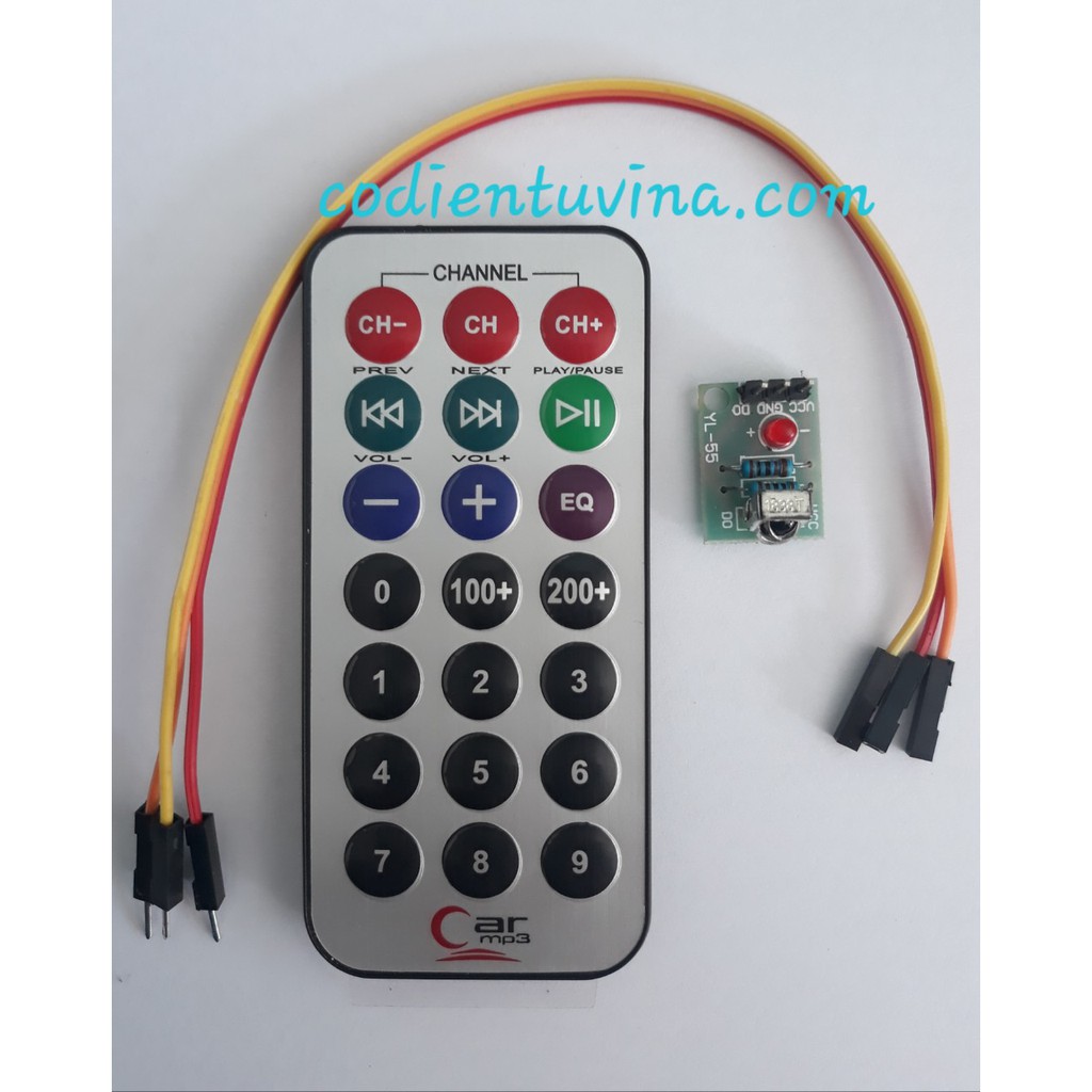 Infrared receiver Module + Remote IR1838 | Shopee Philippines