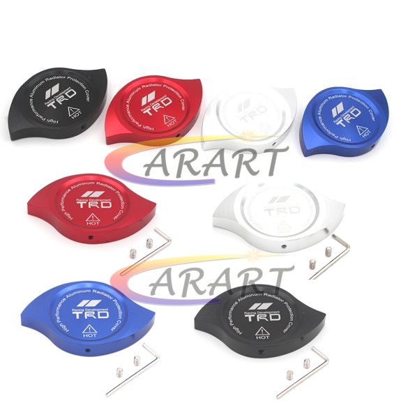 TRD Racing Radiator Cap Cover Aluminum alloy decorative lid For Toyota ...