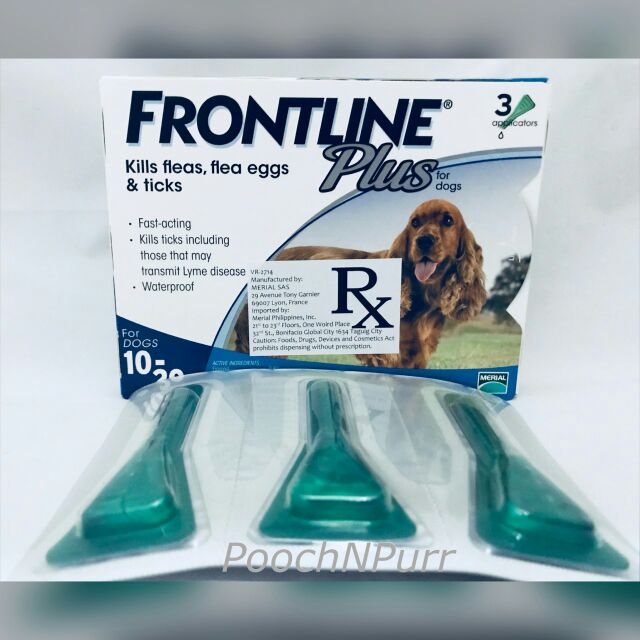 Frontline Plus for Dogs 10-20kg | Shopee Philippines