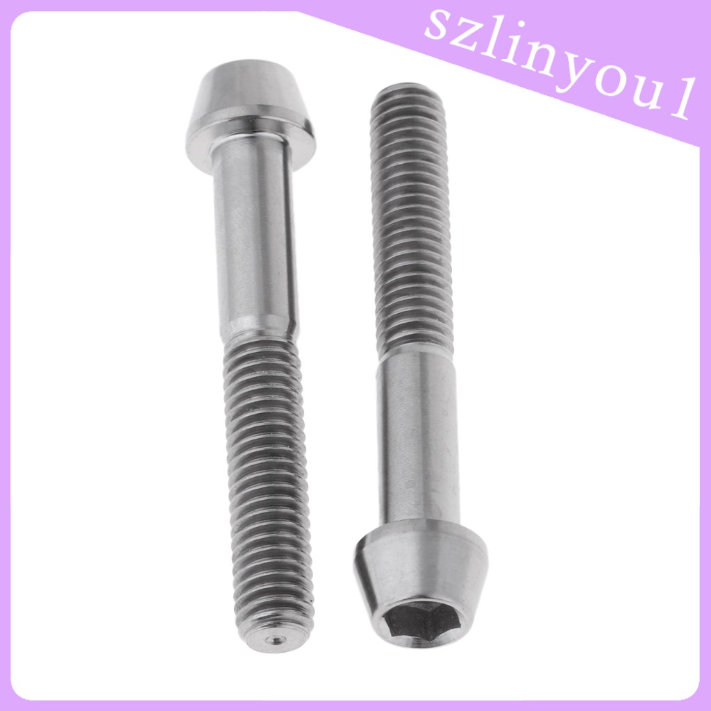 2x M6 Screw Fairing Bolt Taper Conical Hex Head | Shopee Philippines