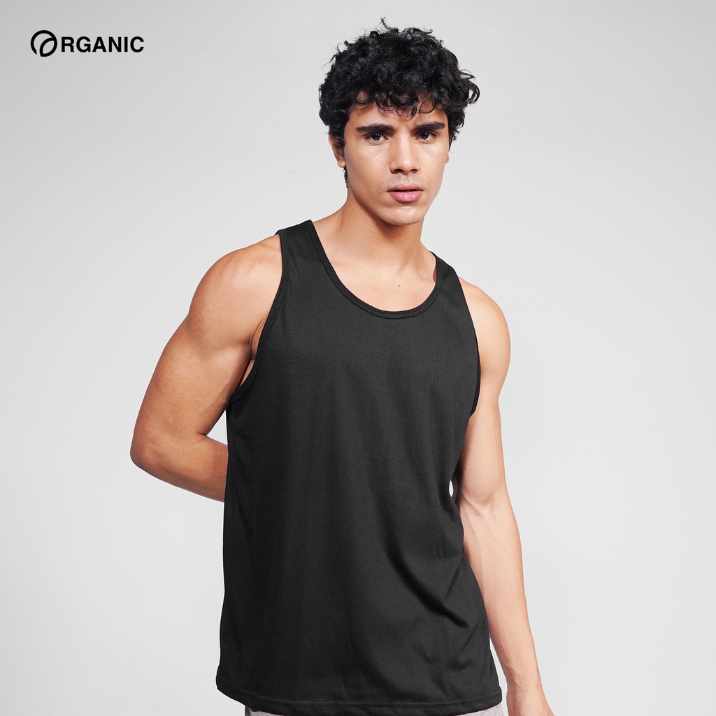 Organic Cotton Sando for Men Tops Shirt Tank Sleeveless Korean Top ...