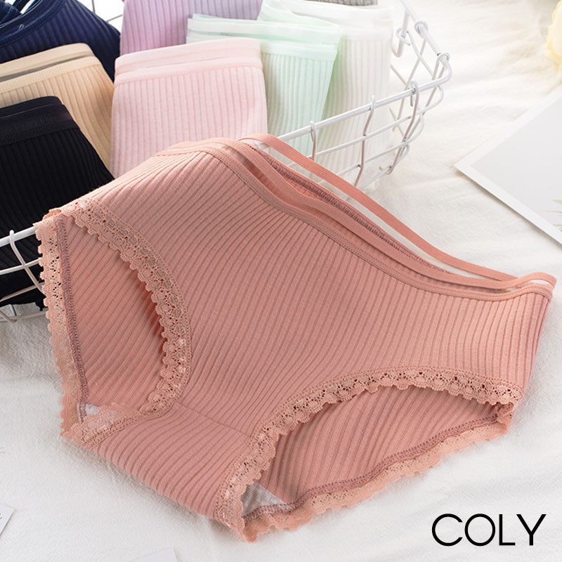 Cotton Underwear With Lace Exported Japanese QL04 Shopee Philippines