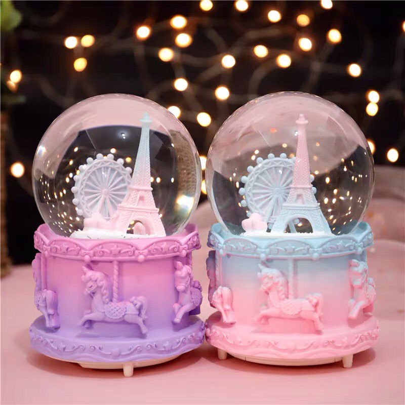 Dreamy Pastel Unicorn Snow Globe | Shopee Philippines