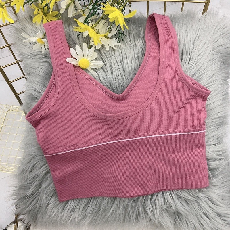LSJ Sexy Backless vest padded bra(free size) Shopee Philippines