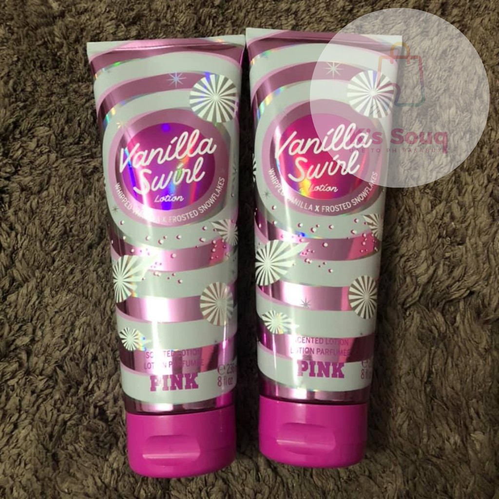 Victorias Secret Pink Vanilla Swirl Lotion Shopee Philippines 