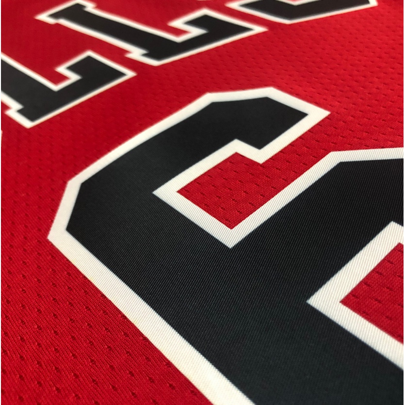 75th Anniversary 2022 Season Chicago Bulls CARUSO #6 City Edition Red NBA Jersey - Kitsociety