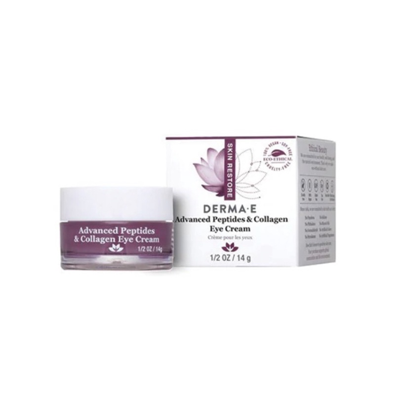 Derma E Advanced Peptides & Collagen Eye Cream 14g | Shopee Philippines