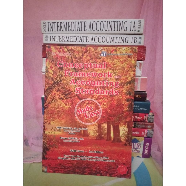 Conceptual Framework And Accounting Standards (Ballada 2020) | Shopee ...