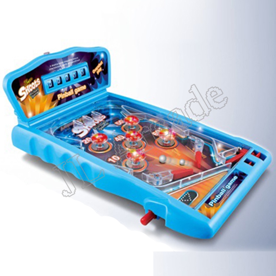 ↂLED Music Mini Pinball Machine Arcade Coin Operated Game