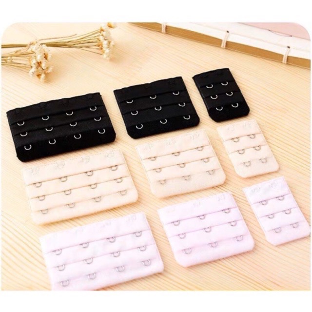 Sexy body Bra Extenders Strap Extension 2-4Hooks 3 Rows Belt | Shopee ...