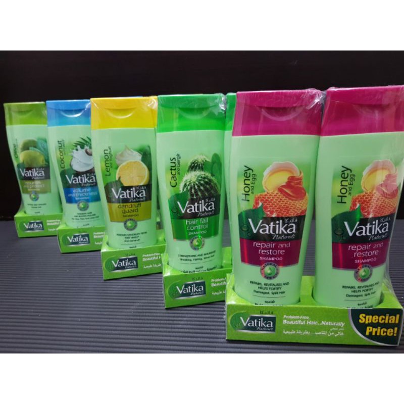 Vatika Shampoo Set (2 bottles) Shopee Philippines