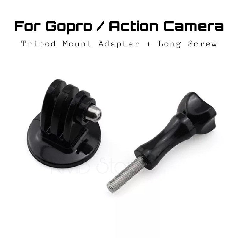 Tripod Mount Adapter Lock Bracket For Gopro Action Camera | Shopee ...