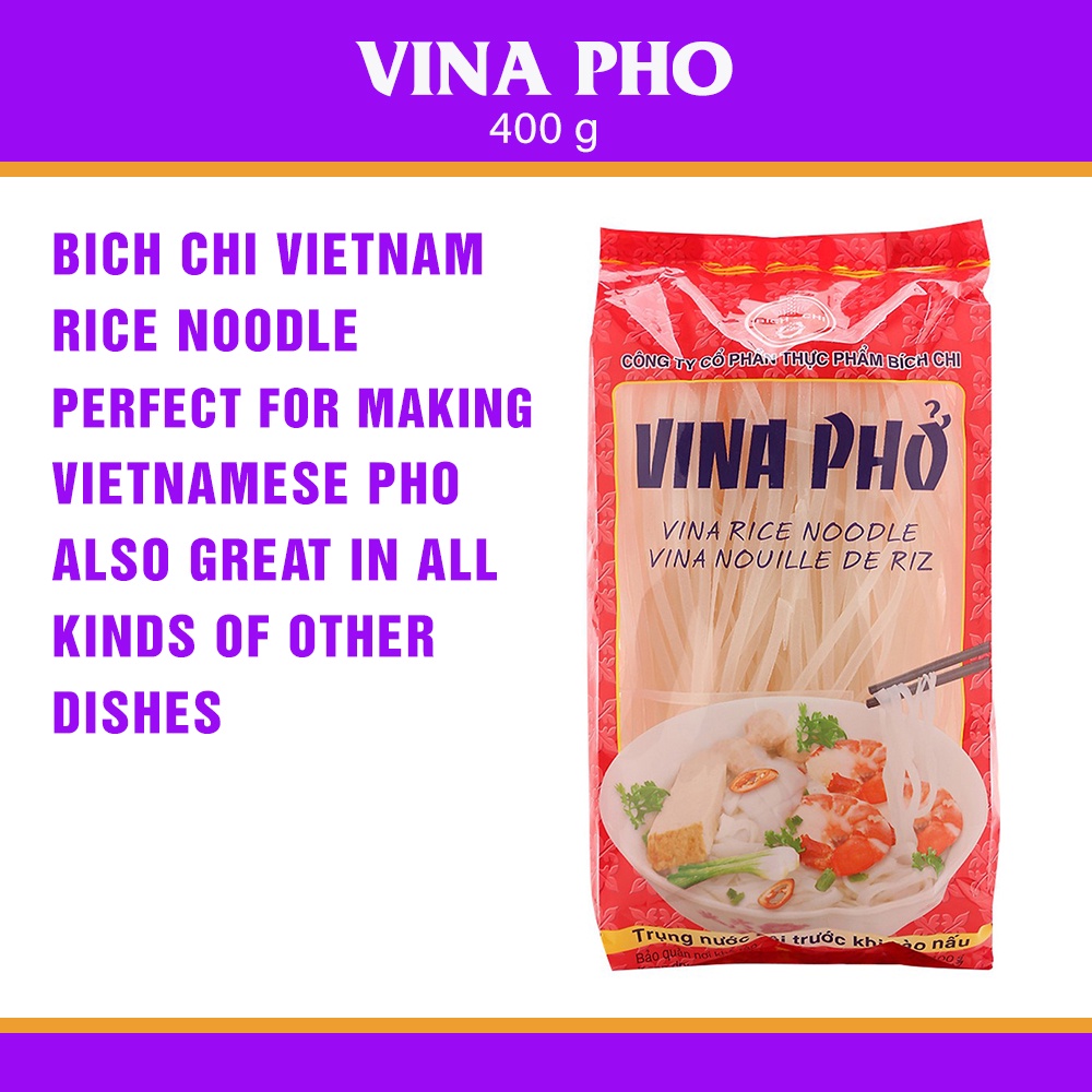 Vina Pho, Rice noodle 400g Shopee Philippines