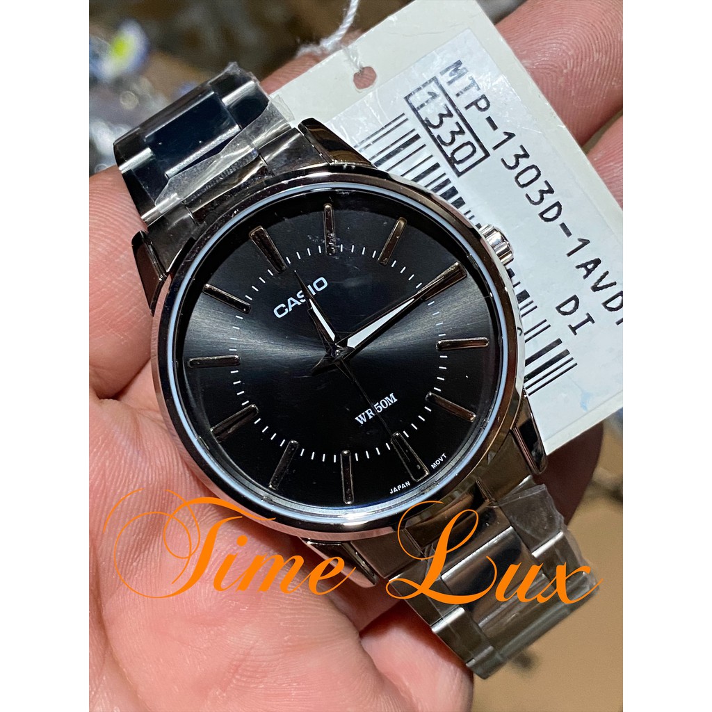 Casio Mtp 1303d 1a Men s Silver Shopee Philippines