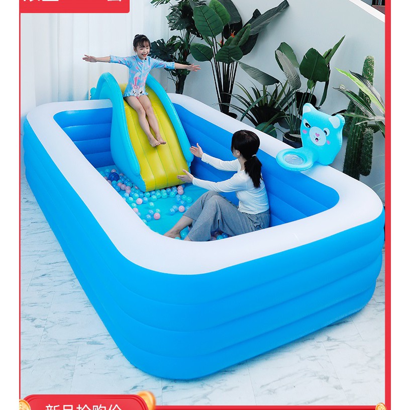 Swimming Pool Slide Baby Pool Slide Baby Play Water Slide ySsK Shopee