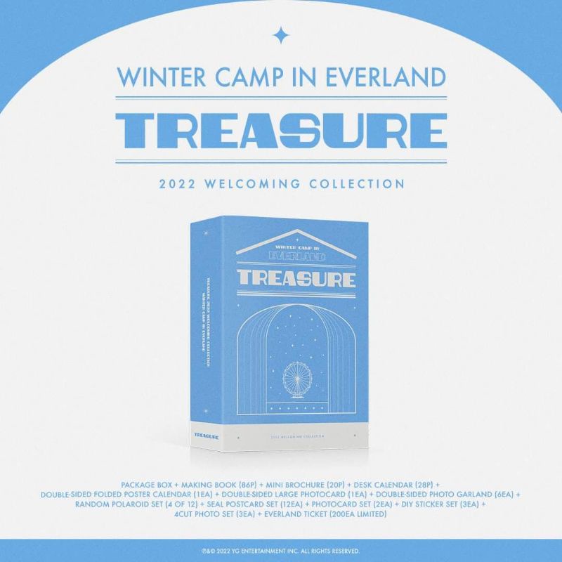 TREASURE WINTER CAMP IN EVERLAND 2022 COLLECTION Shopee