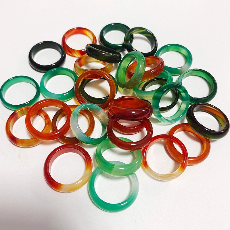 Sale!!! Fengshui Lucky Charm Jewelry Jade/ Agate Ring For Wealth