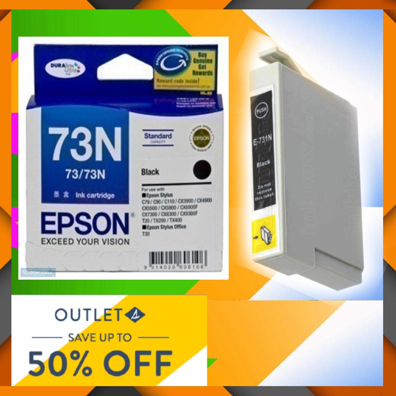 Epson 73N Black Original ink Cartridge | Shopee Philippines