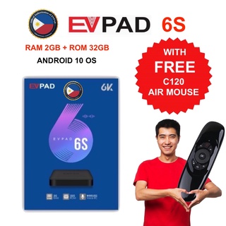 EVPAD 6S Android TV Box with USA Channels - Original Philippine