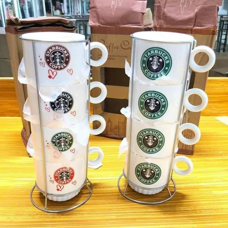 4 in 1 starbucks mug | Shopee Philippines