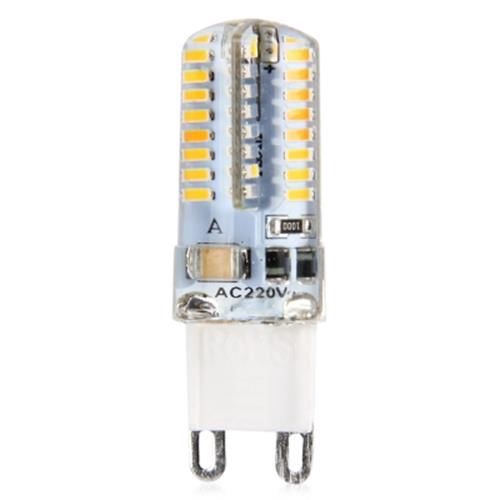5PCS G9 BASE64 LED Bulb Bulb SMD 3014 6W AC 220V White Light 360 Degree ...
