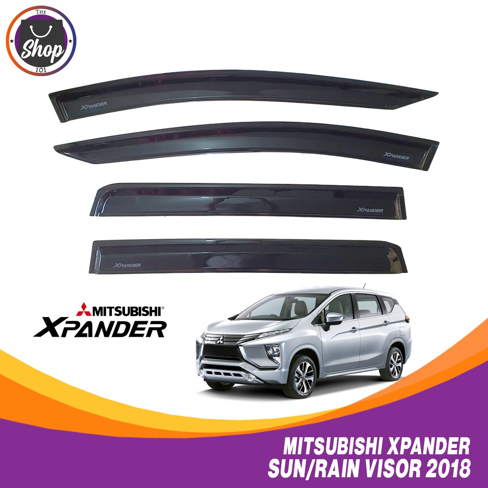 Mitsubishi Xpander Car Window Sun and Rain Visor Exterior Shield Model 2018 Shopee Philippines