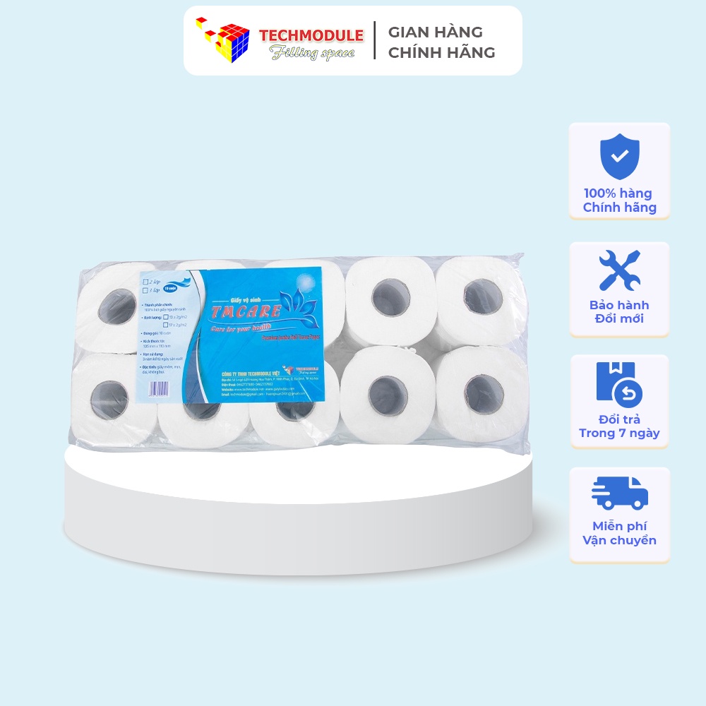 3-layer toilet paper, smooth tissue paper brand TMCARE - Tissue paper ...