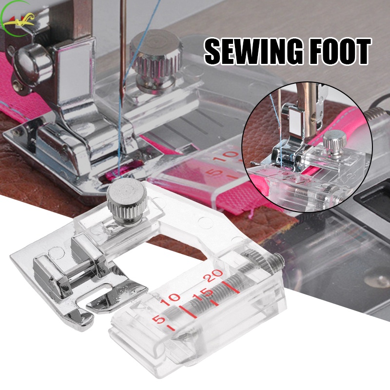 TG Adjustable Bias Tape Binding Foot for Sewing Machine 5mm To 20mm