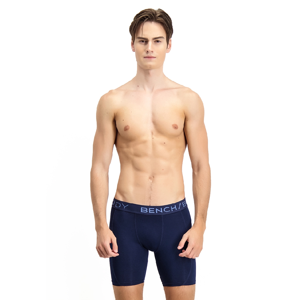 BENCH/ Compression Boxer Brief - Navy Blue | Shopee Philippines