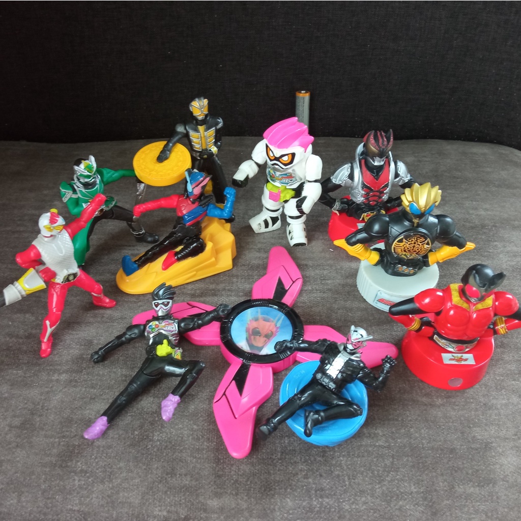 Preloved McDonald's Kamen Rider Happy Meal toys PER PIECE | Shopee ...