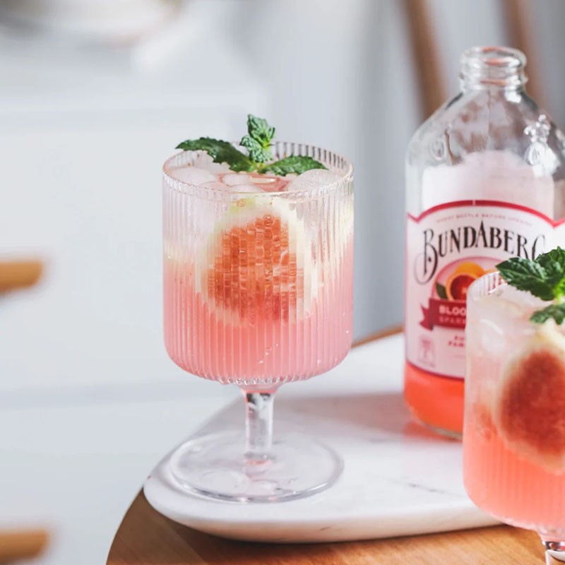 Restaurant Ripple Cocktail Wine Glass Cup Goblet Ice Cream Yogurt