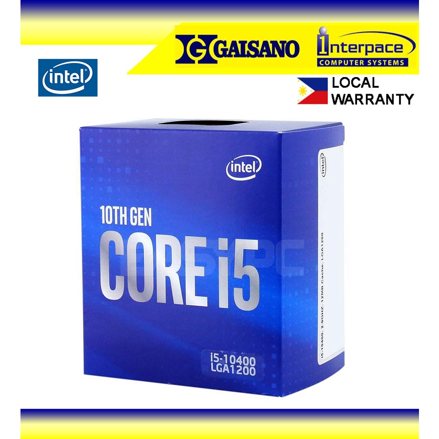 Intel Core I5-10400 Desktop Processor 6 Cores Up To 4.3 GHz
