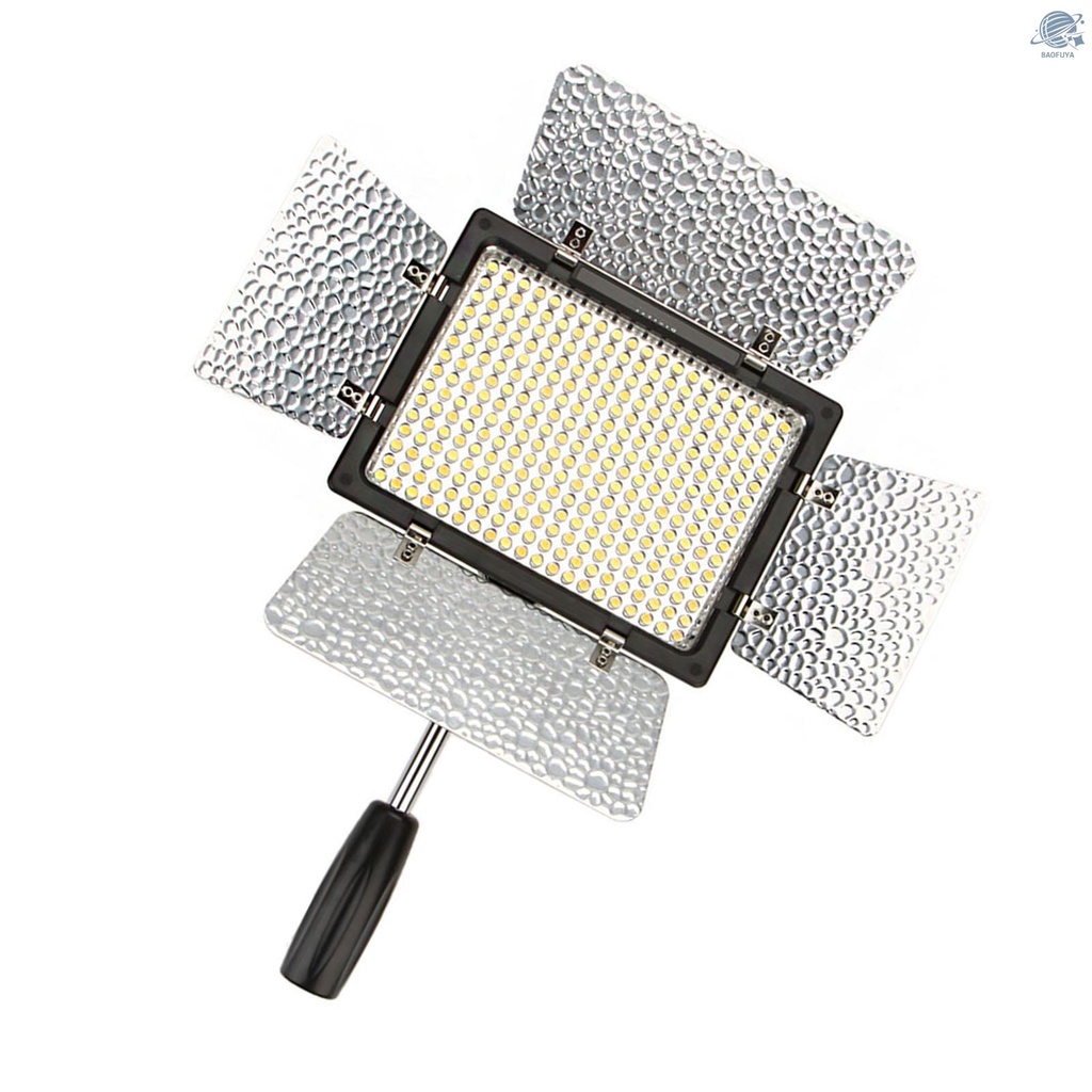 YONGNUO YN-300III Luce LED Per Videocamera – 300 Perle, Temperatura 3200K-5500K, Controllo Remoto E APP, Incl. Diffusore WINGONEER – Per Canon, Nikon, Olympus E Altre Reflex