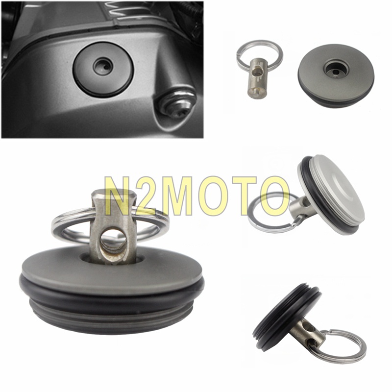 JKMotorcycles Aluminum Engine Oil Filter Filler Cap Tank Cover For BMW R1200GS R1200 GS R