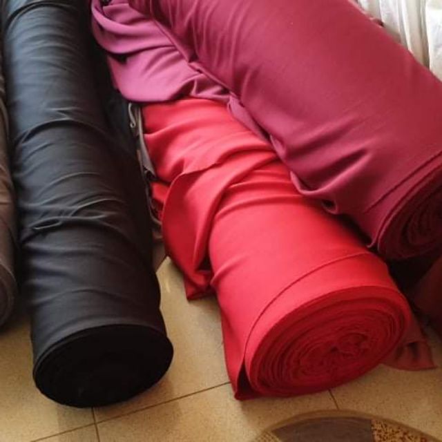 Stretchy Cotton Spandex fabric / 65” width / fabric sold per yard