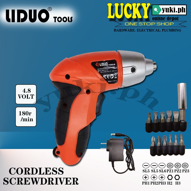 Liduo cordless online screwdriver