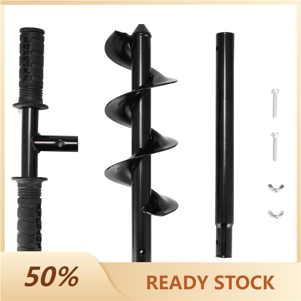 Manual Hand Earth Auger Fence Post Drill Soil Digger Hole Borer Digger