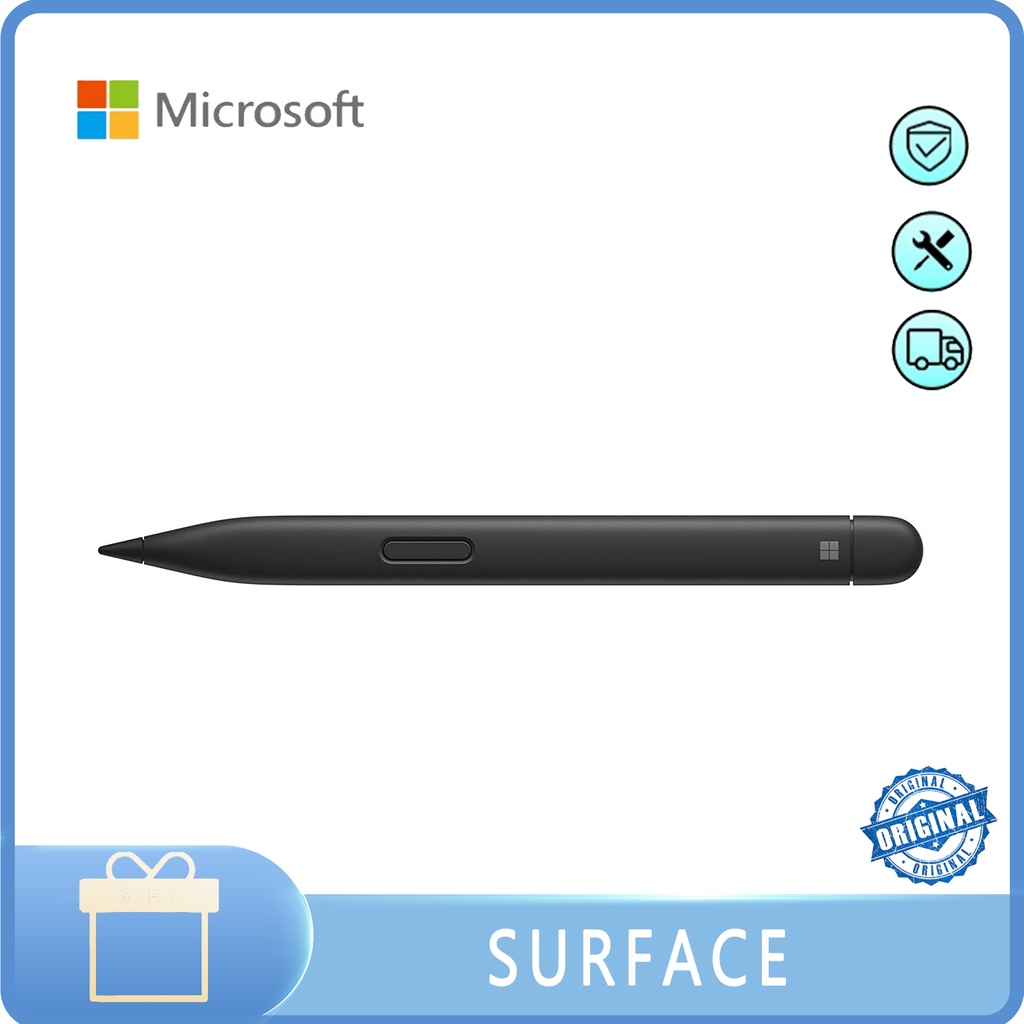 Slim Pen 2 Tips (2 Pack) Replacement fits for Surface Slim Pen 2, Real-Time  Sensitivity Replacement nibs fits for Surface Pro 8/Surface Pro X/Surface