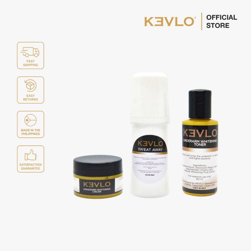 Kevlo Whitening Underarm Set | Shopee Philippines