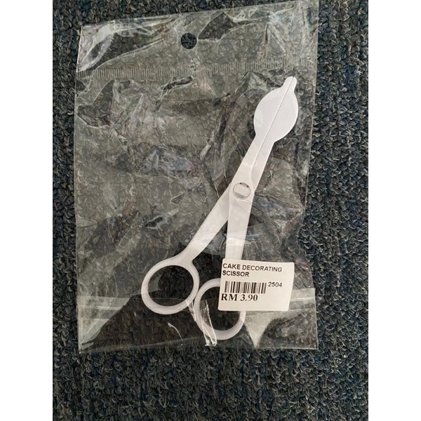 Cake Fondant Icing Flower Lifter tool Decorating Scissors Alat Gunting ...