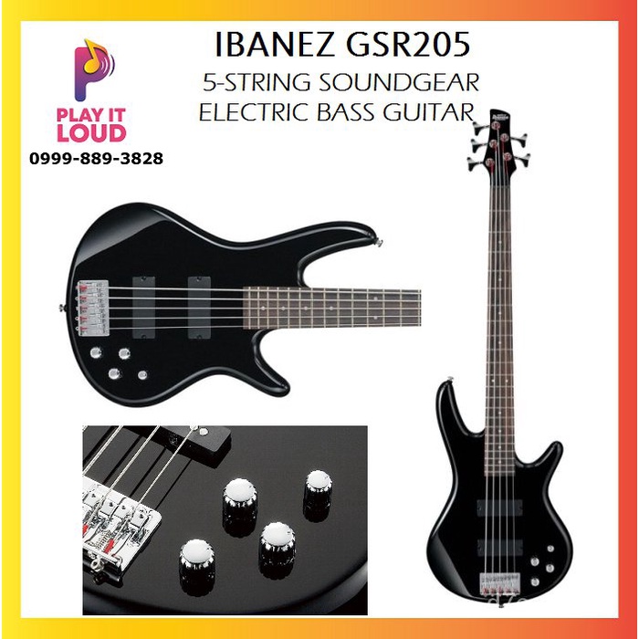 IBANEZ GSR205 SOUNDGEAR BASS GUITAR 5-String ACTI01 | Shopee Philippines