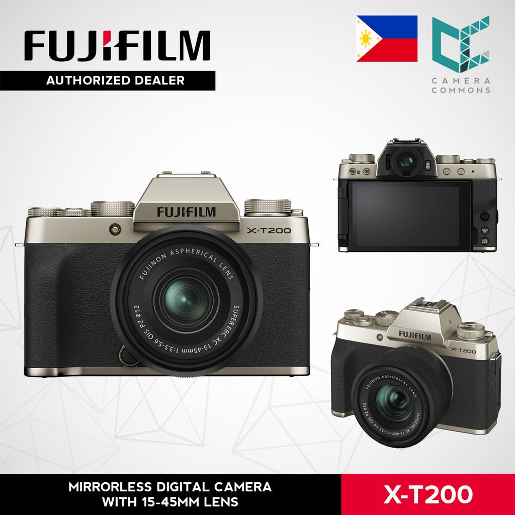 FUJIFILM X-T200 Mirrorless Digital Camera XT200 Shopee Philippines