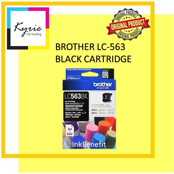 Brother LC-563 Black Original Ink Cartridge LC563 | Shopee Philippines