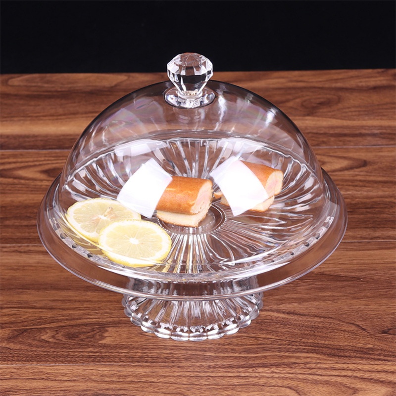 ~ Food Cover Clear Dome Guard Cover for Food Plate Dish Dessert Cake ...