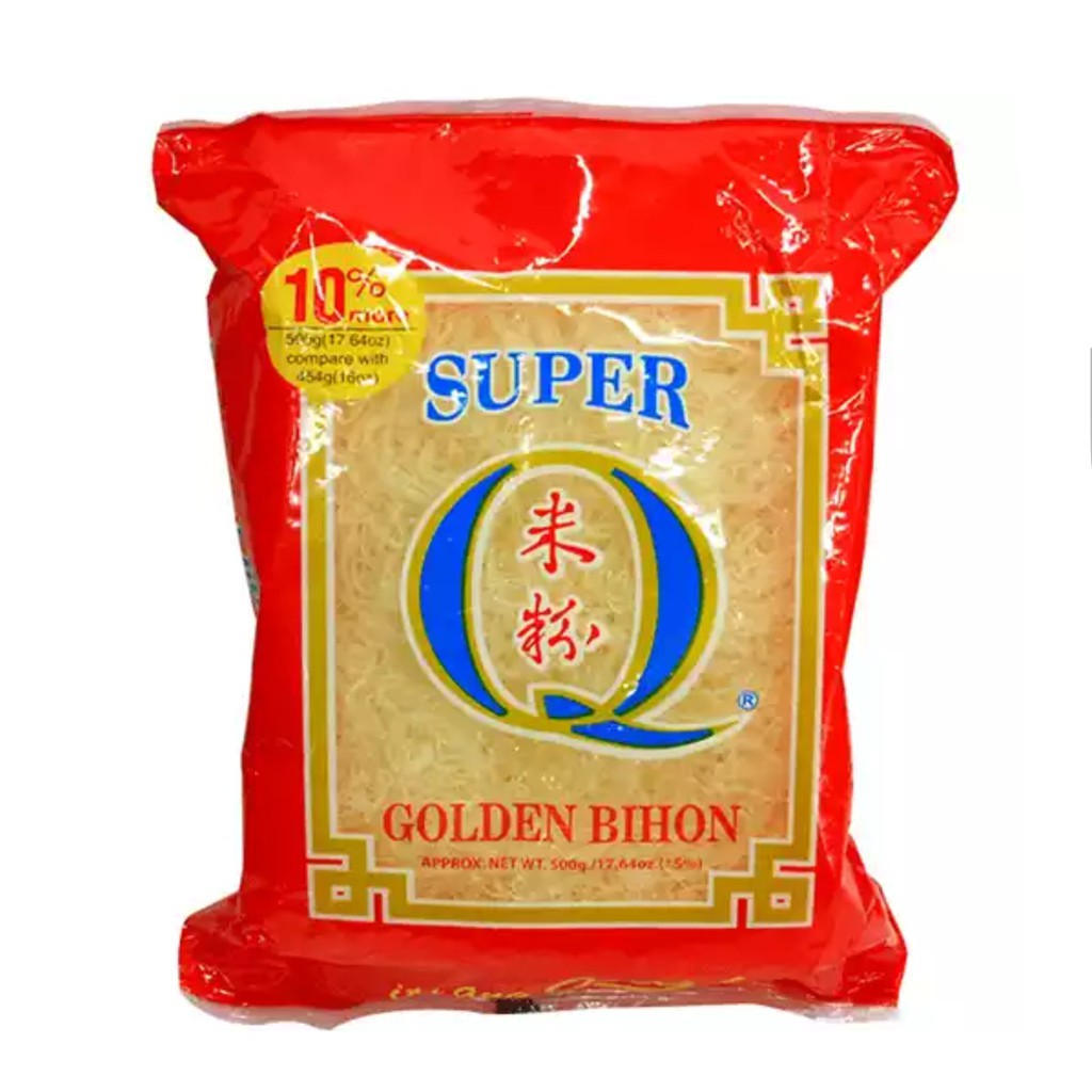 Super Q Golden Bihon Cornstarch Stick 500g Shopee Philippines