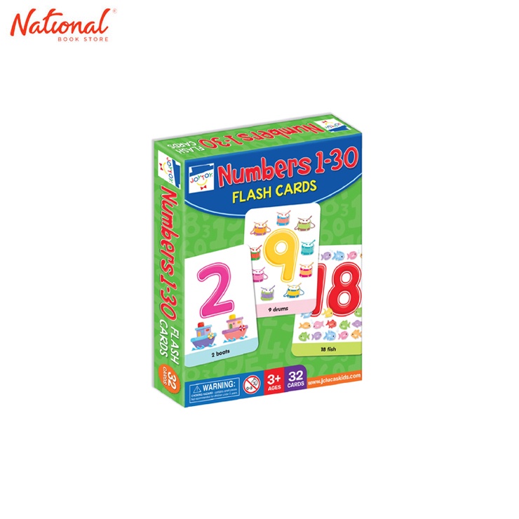 Numbers 130 Flash Cards Et 288 National Book Store | Shopee Philippines