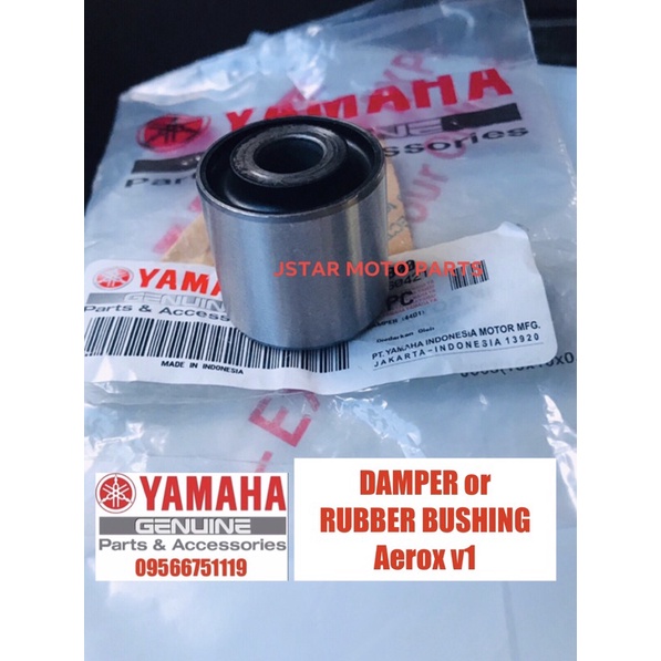 YAMAHA GENUINE ENGINE SUPPORT BUSHING 9038810808 DAMPER Aerox V1 V2